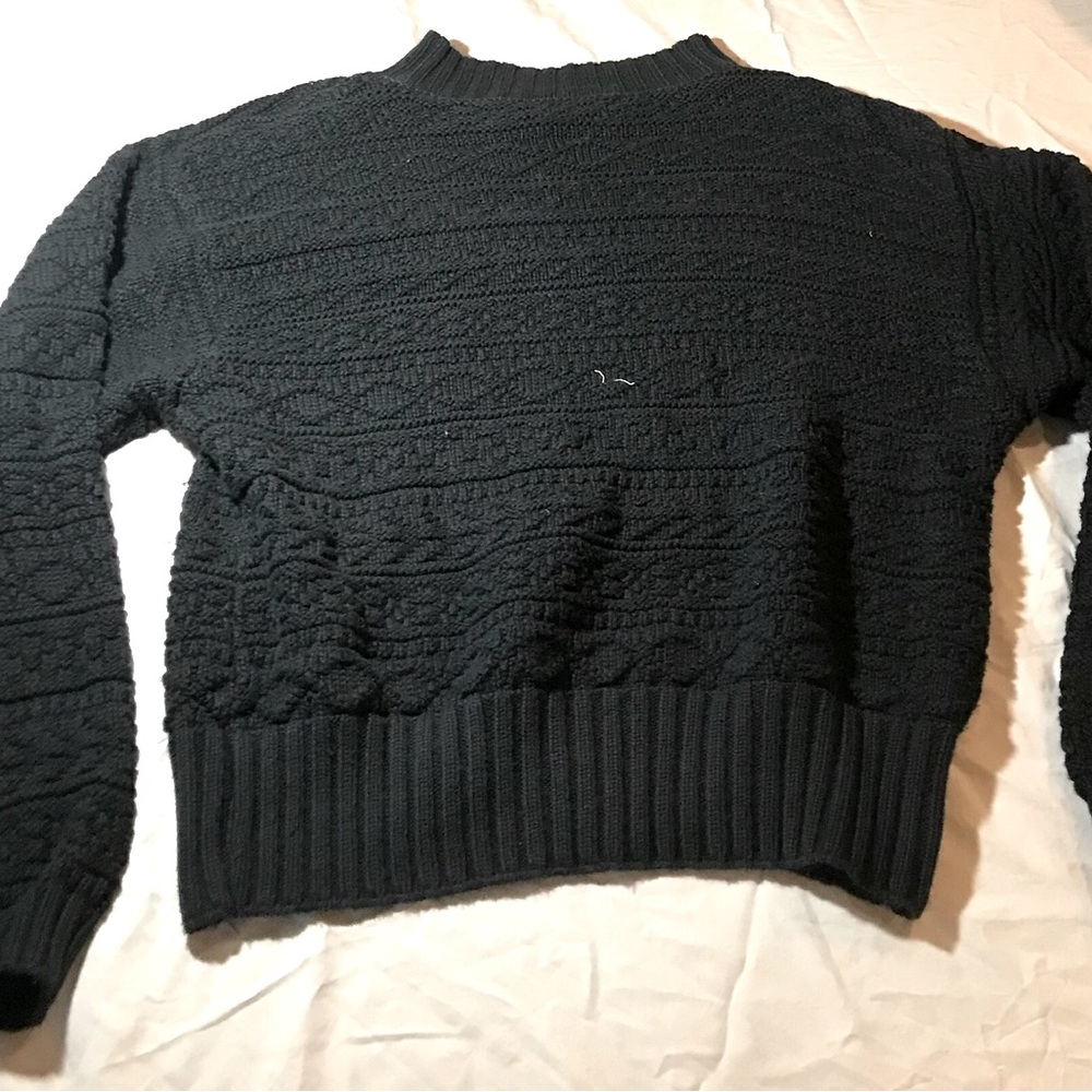 Brand=Lizsport Size=M                             Style=black knit turtle neck